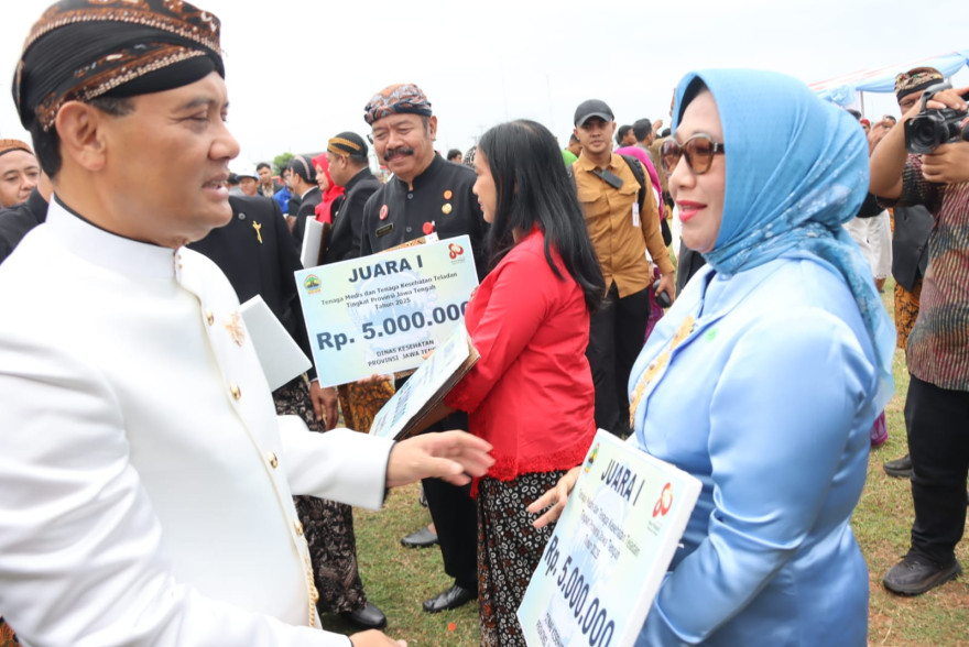 Blora Raih Penghargaan Kabupaten Inspiratif Pelaksanaan Pemeriksaan Kesehatan Gratis