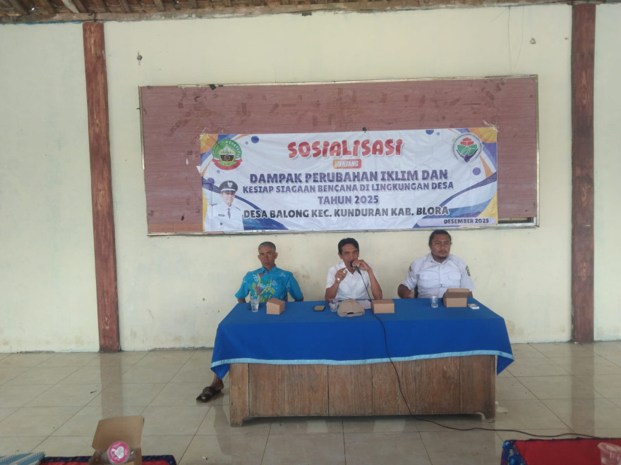 Waspada Dampak Perubahan Iklim: Desa Balong Siapkan Strategi Hadapi Kerentanan Kekeringan